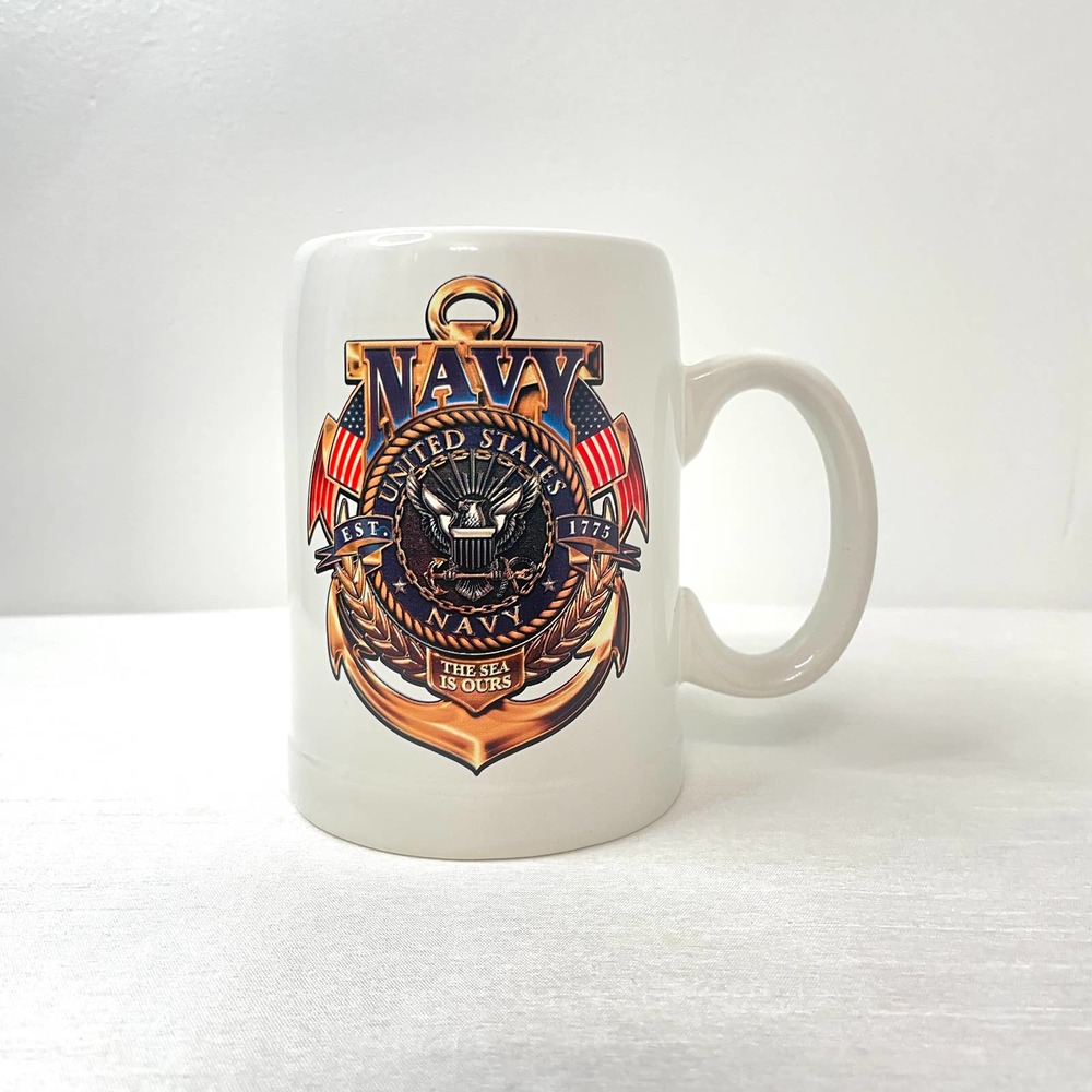 US Navy Sea is ours coffee mug